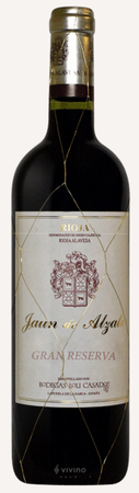Bodegas Loli Casado Jaun de Alzate Gran Reserva 2010 750ml