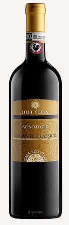 Bottega Red Wine  Chianti Classico Acino D Oro Italy 2020 750