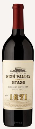 High Valley Stage 1871 Cabernet Sauvignon California 2020 750