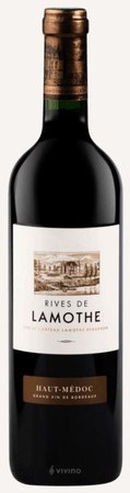 Château Lamothe-Bergeron Rives de Lamothe Haut-Médoc 2017 750