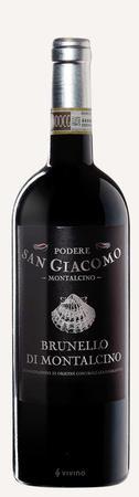 Podere San Giacomo Red Wine Sangiovese Brunello di Montalcino 2016 750
