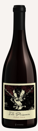 The Prisoner Pinot Noir Sonoma Coast 2021 750