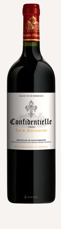 Château Lys de Maisonneuve Red Blend Cuvee Confidentielle Saint-Émilion 2020 750