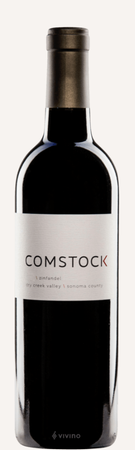 Comstock Estate v Zinfandel Dry Creek Valley  Sonoma County 2018 750