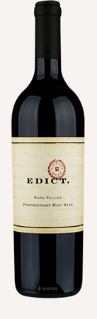 EDICT Proprietary Red Wine Napa Valley 2022 750