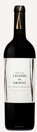 Château Lalande De Gravet Red Wine Saint-Émilion France 2019 750