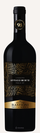 Bastioni della Rocca Appassimento Puglia Red Wine Italy 2021 750