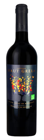 Château Haut Grela Red Wine Blaye Côtes De Bordeaux France 2020 750