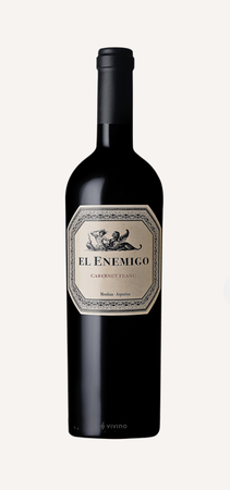 El Enemigo Cabernet Franc Mendoza Argentina 2022 750