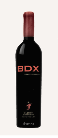 Fleury Estate Winery BDX Red Wine Howell Mountain Napa Valley 2014 750