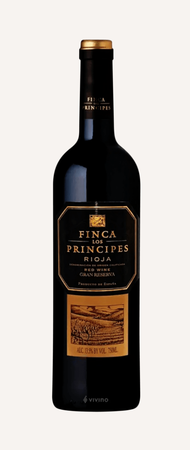 Finca Los Principes Rioja Gran Reserva Red Wine Tempranillo Spain 2011 750