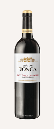Chateau Jonca Saint-Émilion Grand Cru  Red Wine Produit de France  2018 750