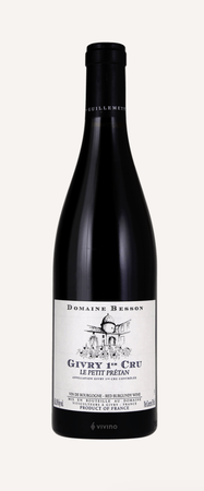 Domaine Besson Givry 1er Cru 'Le Petit Prétan' Red Wine France 2022 750
