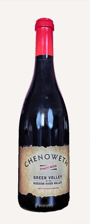 Chenoweth Wine Pinot Noir Green Valley of Russian River Valley 2020 750