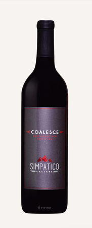 Simpatico Cellars  Coalesce Red Wine  Red Mountain 2020 750