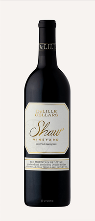 DeLille Cellars Cabernet Sauvignon Shaw Vineyard Red Mountain 2022 750